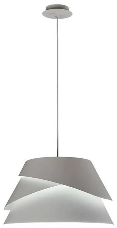ALBORÁN | biela dizajnová visiaca lampa Priemer: 41 cm