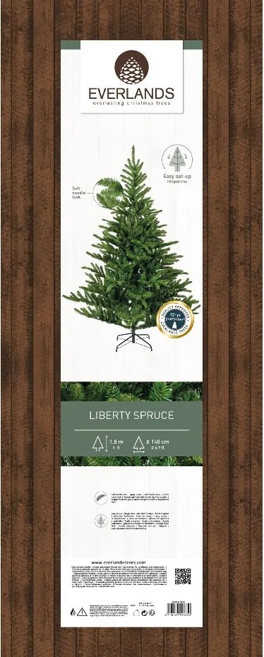 Umelý vianočný stromček Smrek, 180 cm