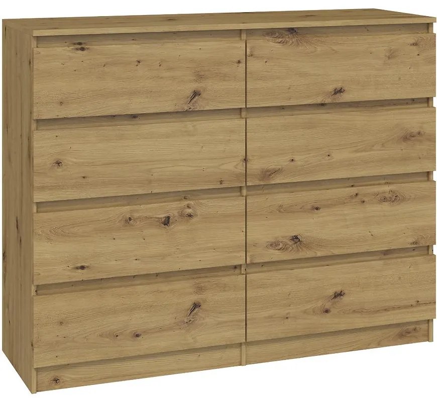 Komoda Malwa M8 120 Dub Artisan