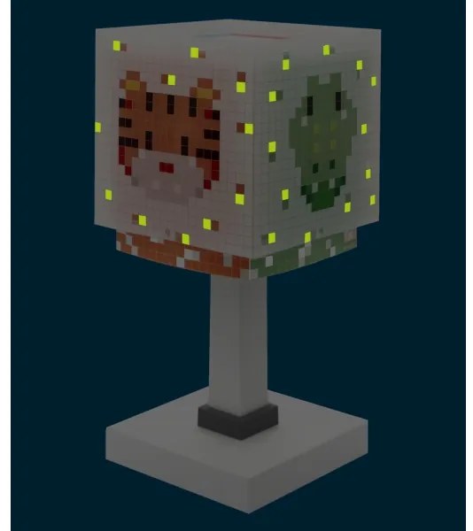 Dalber 63371 - Detská lampička LITTLE PIXEL 1xE14/8W/230V