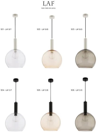 Jupiter 1574 - LAF C/T - Závesné svietidlo LAF E27/60W