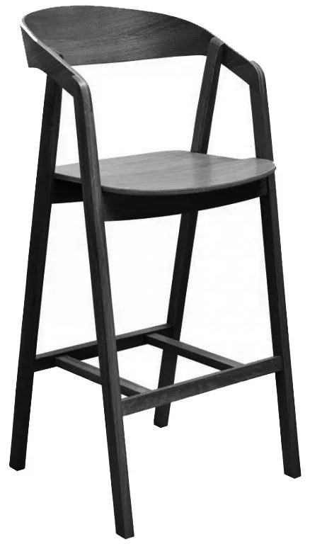 Stima Barová stolička GURU Home 63cm prírodný dub Vyberte odtieň ->: Dub