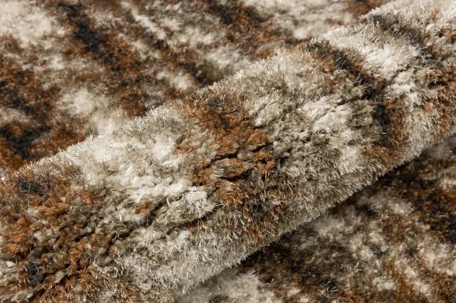 Koberec SHAGGY PUFFY Y615B antracitový / medený