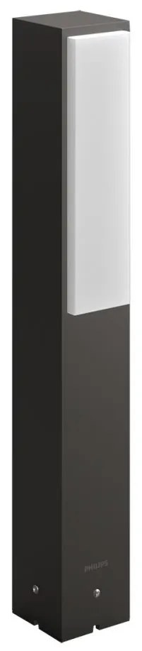 Philips 16488/93/P3 - Vonkajšie stĺpikové svetlo STRATOSPHERE 2xLED/4,5W IP44