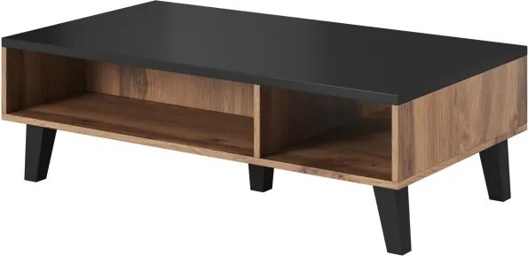 Konferenčný stolík Lotta 110 cm dub wotan/čierny