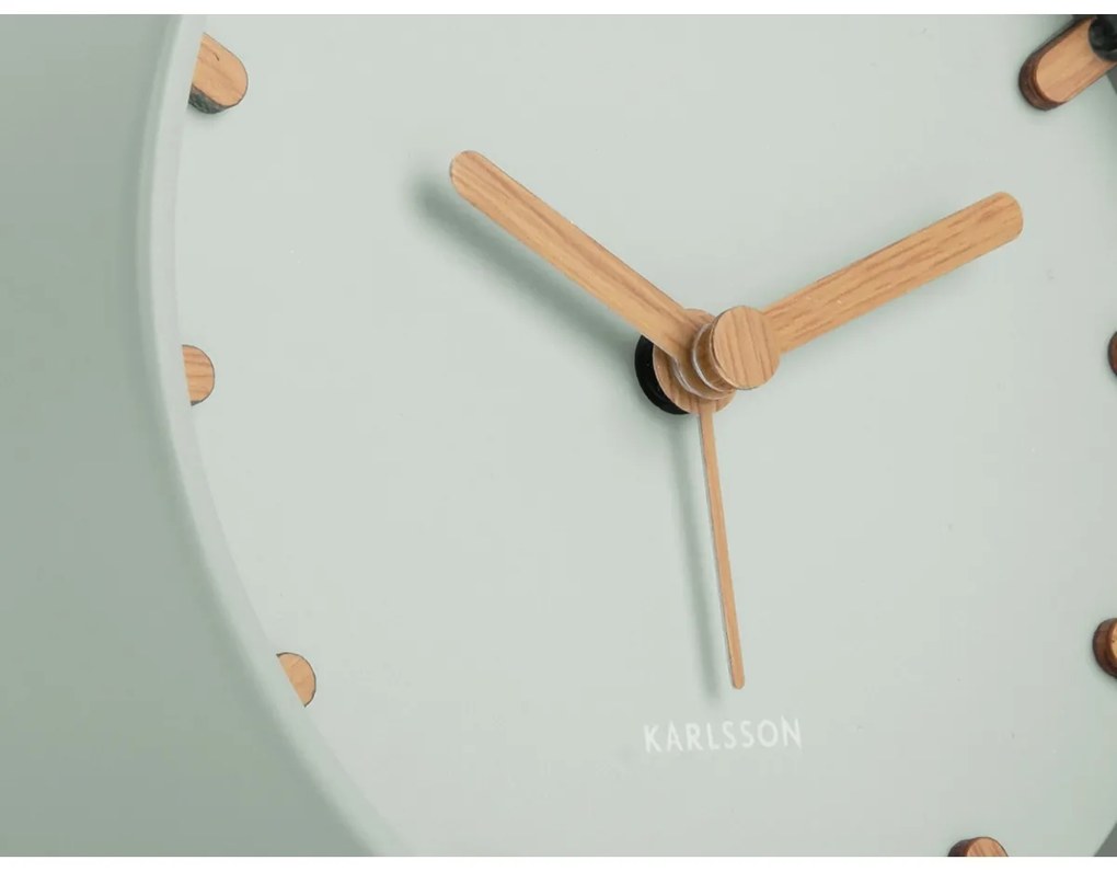 Karlsson 5943GR dizajnov budík 11 cm