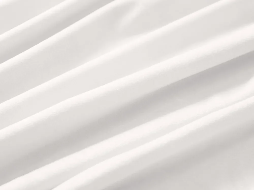 Biante Zamatový oválny obrus Velvet Prémium SVP-024 Krémovo biely 140x180 cm