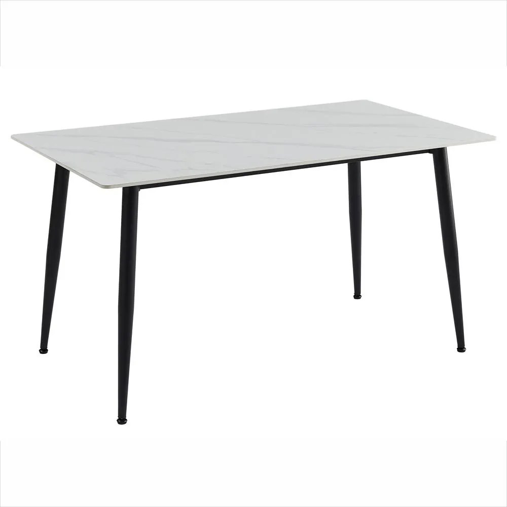 Jedálenský set 4x stolička + stôl 140 cm AVENBERG EMERALD