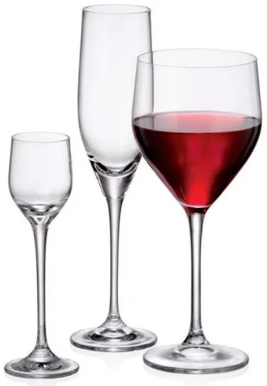 Crystalite Bohemia poháre na červené víno Sitta 680 ml 6KS