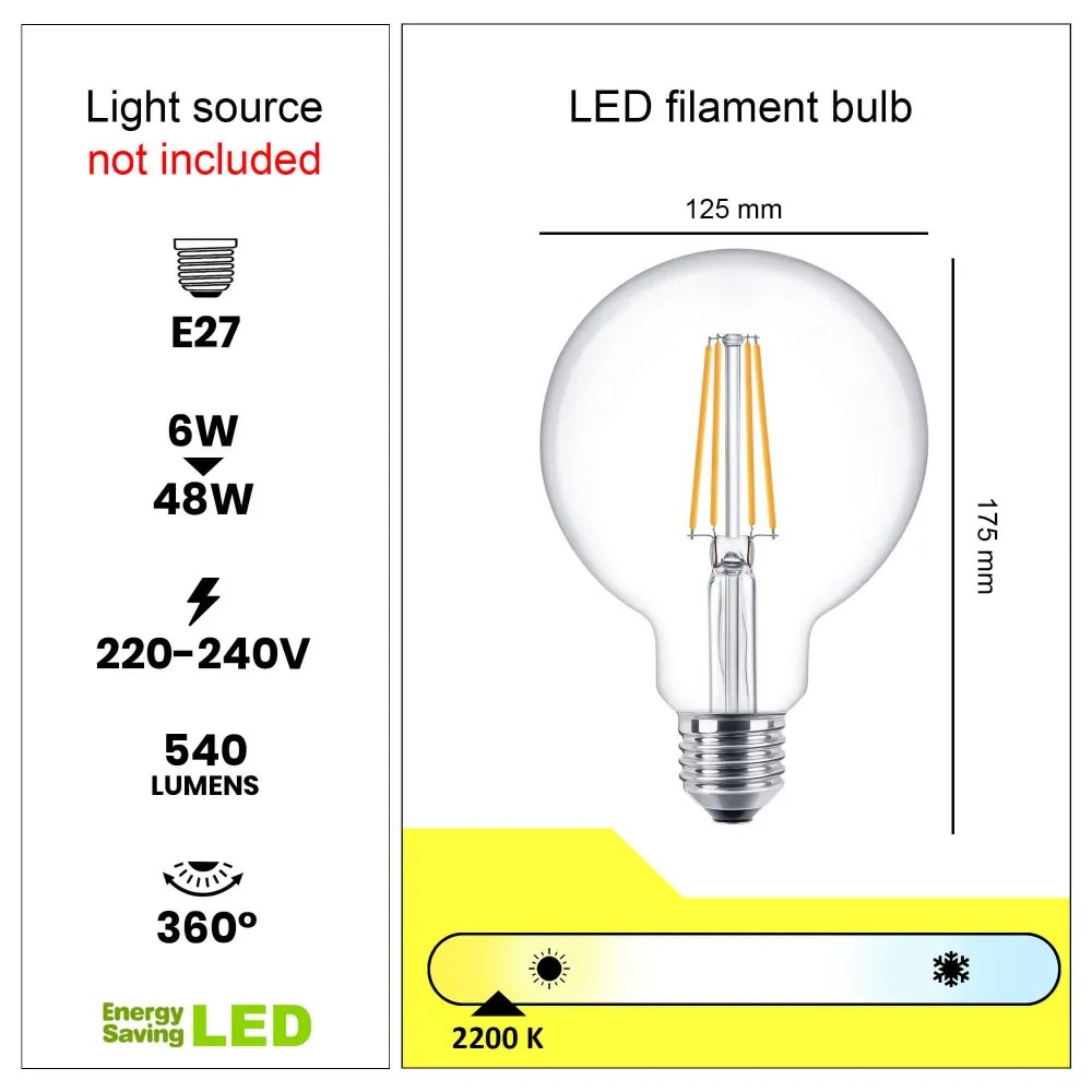 Dizajn lampa dekor zlatá GORILA