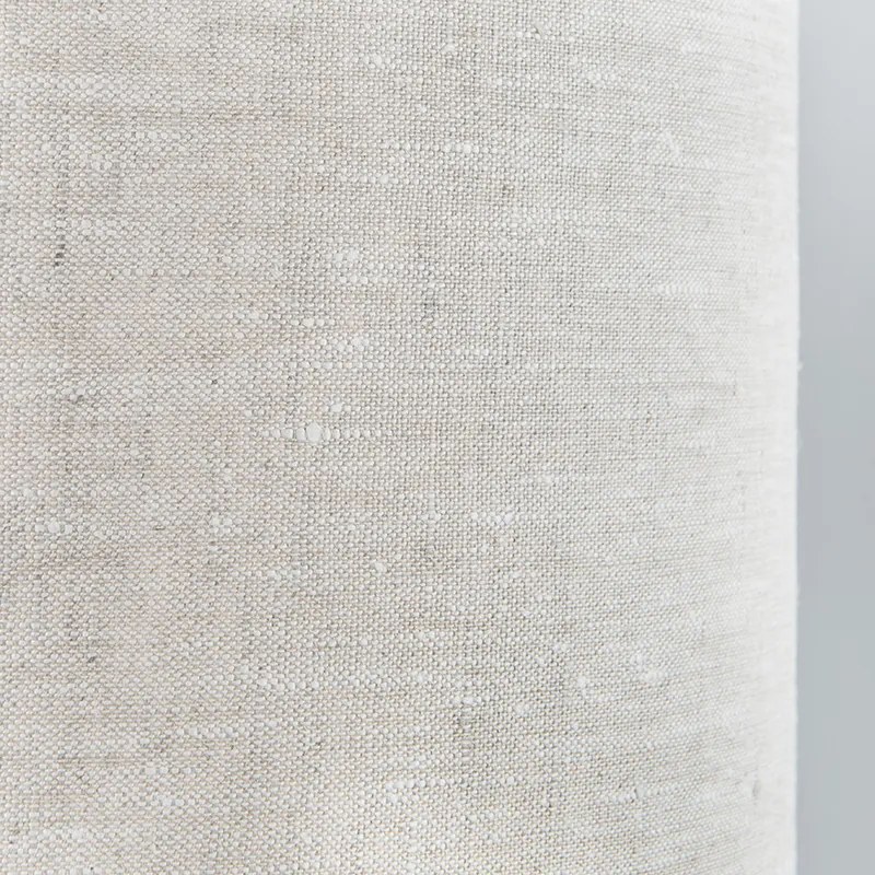 Závesné svietidlo čierne s tienidlom 35 cm svetlosivá nastaviteľné - Blitz