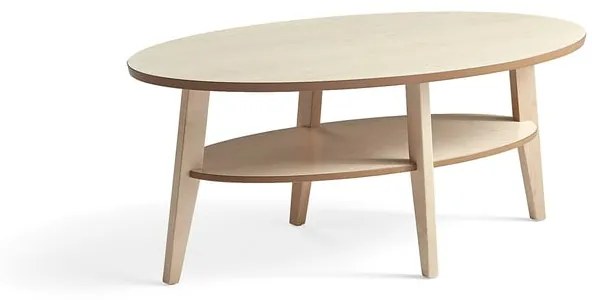 Konferenčný stolík HOLLY, 1200x700x500 mm, breza