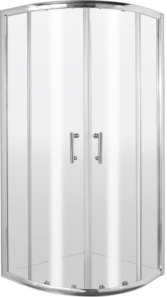 Deante Štvrťkruhový sprchový kút Jasmin Plus 80x80 cm - KTJ 052P - bez vaničky