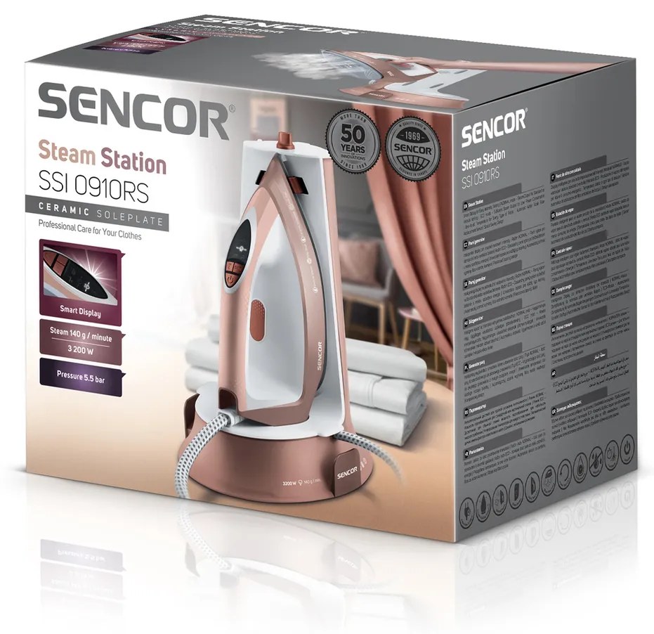 Sencor SSI 0910RS parný generátor