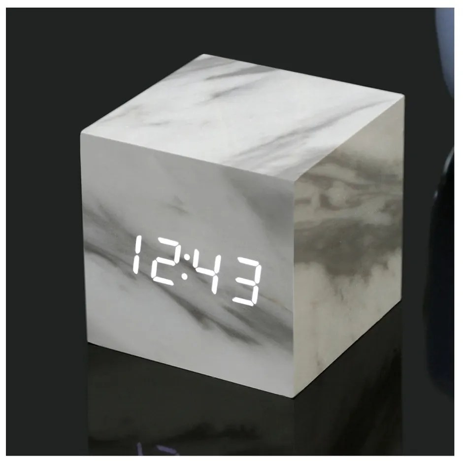 Digitálny budík Cube Click – Gingko