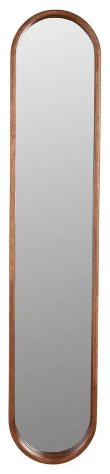 Nástenné zrkadlo s dreveným rámom 24x120 cm Nyko – White Label