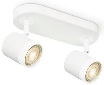 LED Stmievateľné bodové svietidlo MANU 2xGU10/5,8W/230V biela