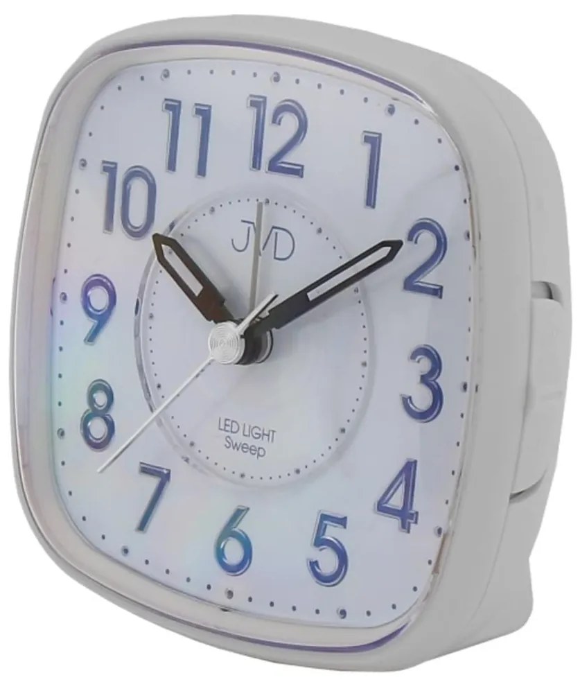 Analógový budík JVD SRP871.5 s plynulým chodom