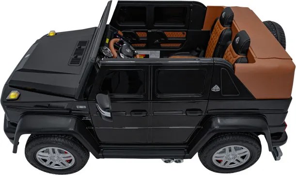 Elektrické autíčko Mercedes Benz MAYBACH G650 STRONG čierne