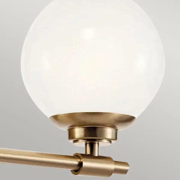 Kichler KL-BENNO2-CPZ - LED Kúpeľ. svietidlo BENNO 2xG9/3W/230V IP44 mosadz