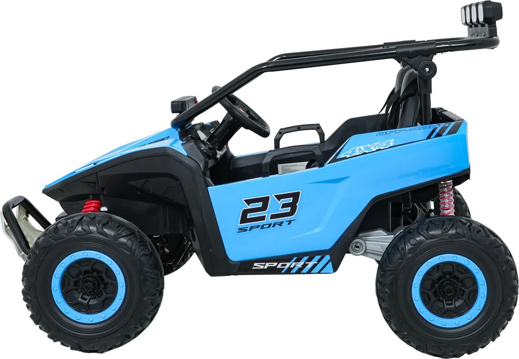 Ramiz Elektrická bugina TURBO 23 pre deti modrá