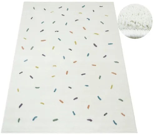 Koberec LIMA M039A krémový / modrý