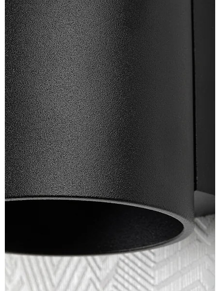 Rabalux 7020 - Nástenné svietidlo KAUNAS 1xG9/10W/230V čierna