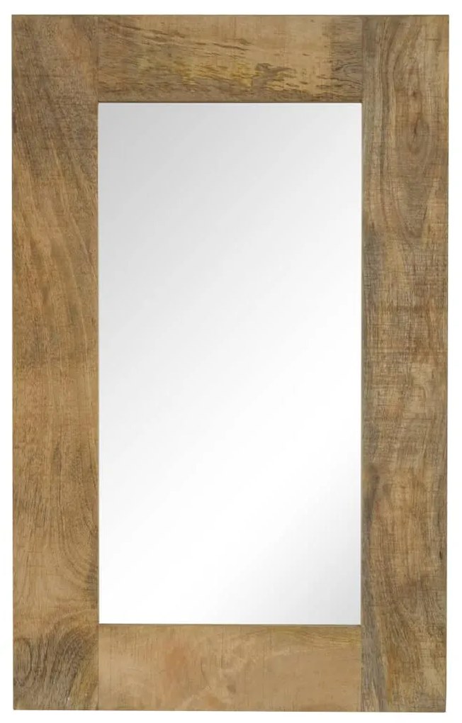 Zrkadlo masívne mangovníkové drevo 50x80 cm