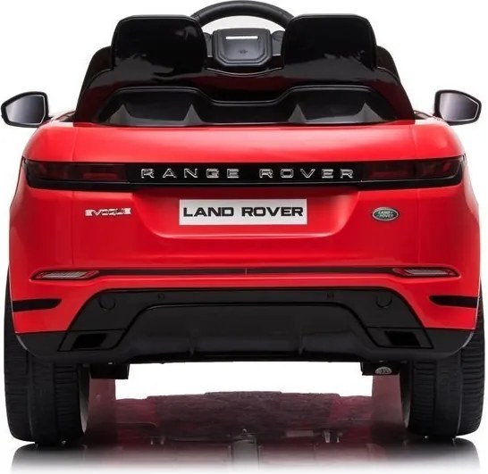LEAN CARS Elektrické autíčko Range Rover Evoque červené