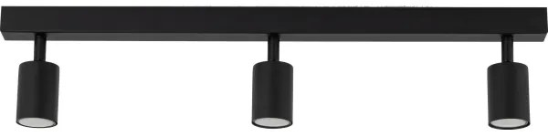 Bodové svietidlo NEX 3xGU10/10W/230V čierna