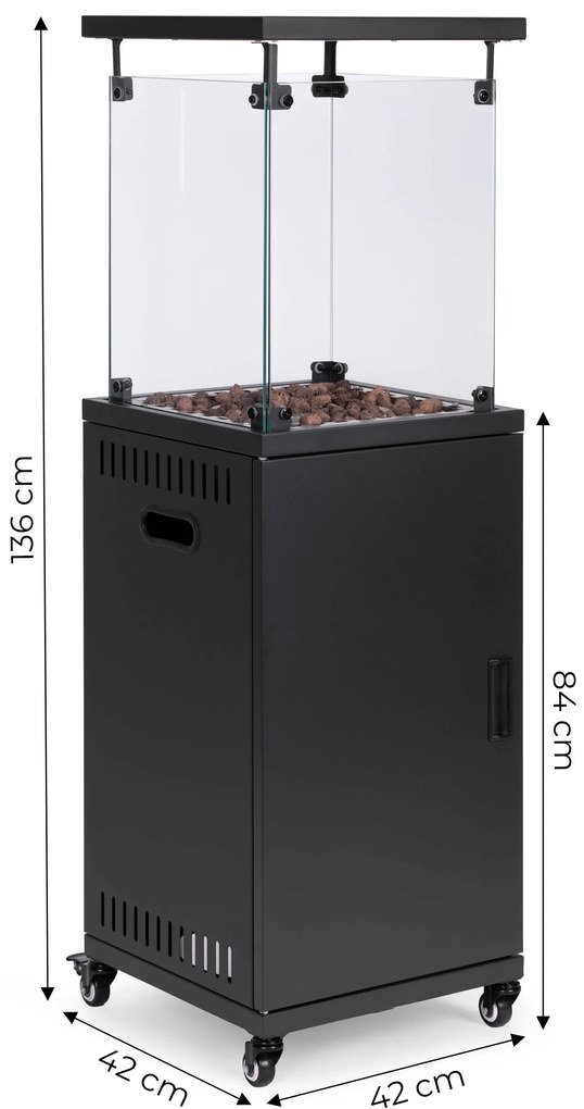 MULTI GARDEN Vonkajší plynový ohrievač 13 kW MultiGarden