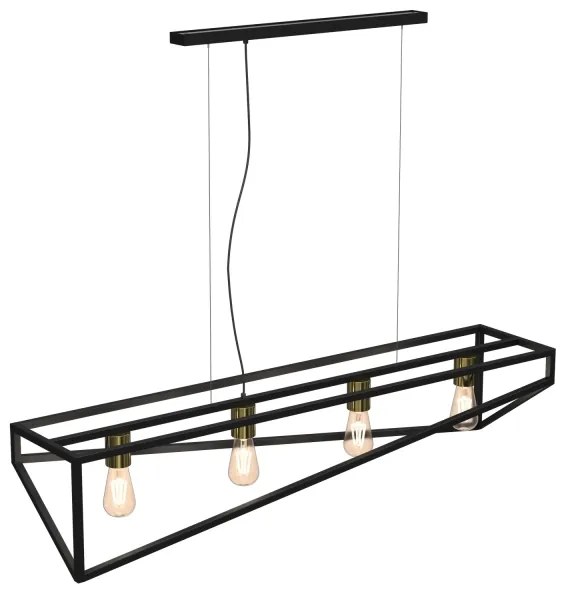 Luster na lanku GOTE 4xE27/60W/230V