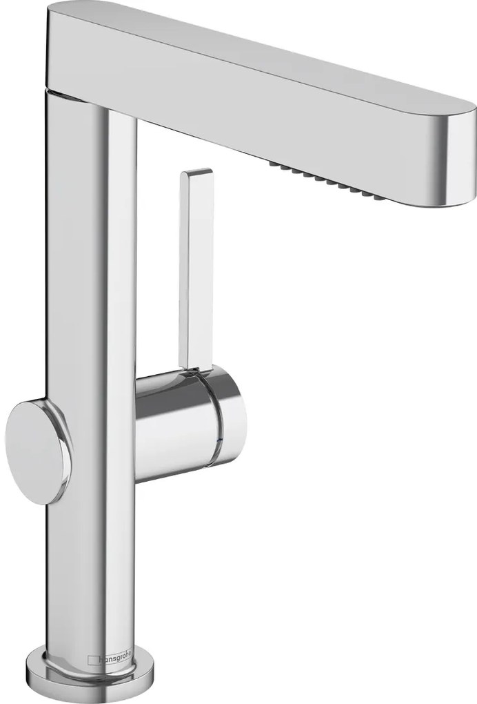 Hansgrohe Finoris, umývadlová batéria 230, s výpustom Push-Open a výsuvnou spŕškou, EcoSmart, chrómová, HAN-76063000