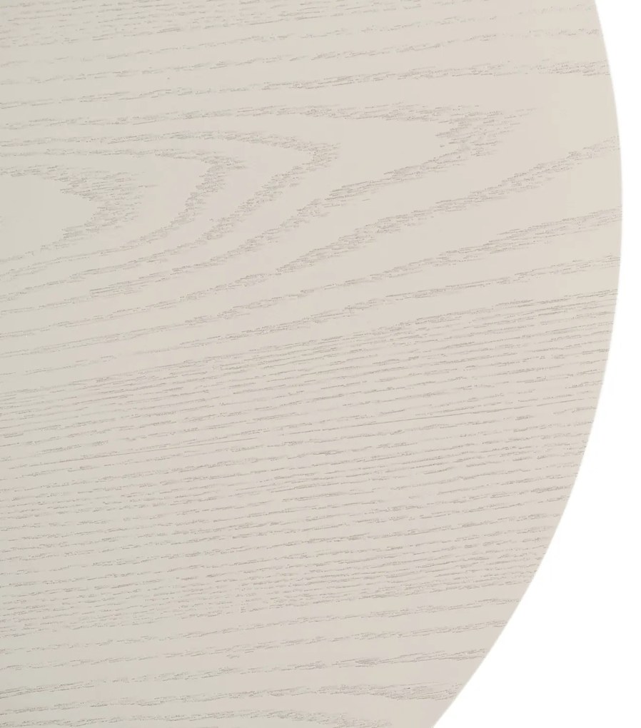 PROXIMA.store - Okrúhly konferčenčný stolík LINCOLN FARBA: čiarna