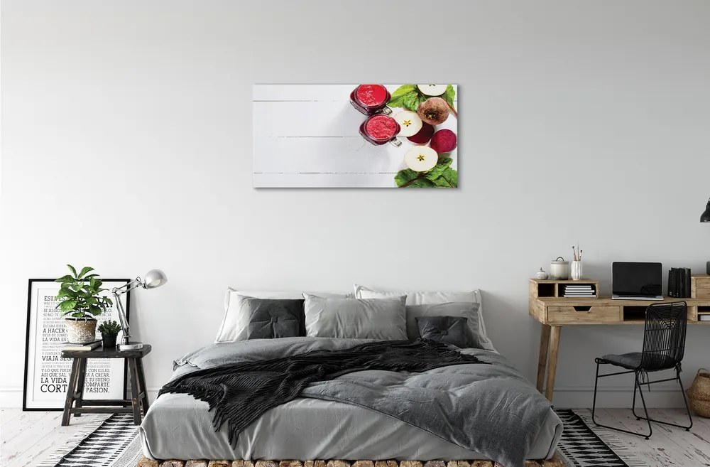 Obraz canvas Koktaily repa-jablko 120x60 cm