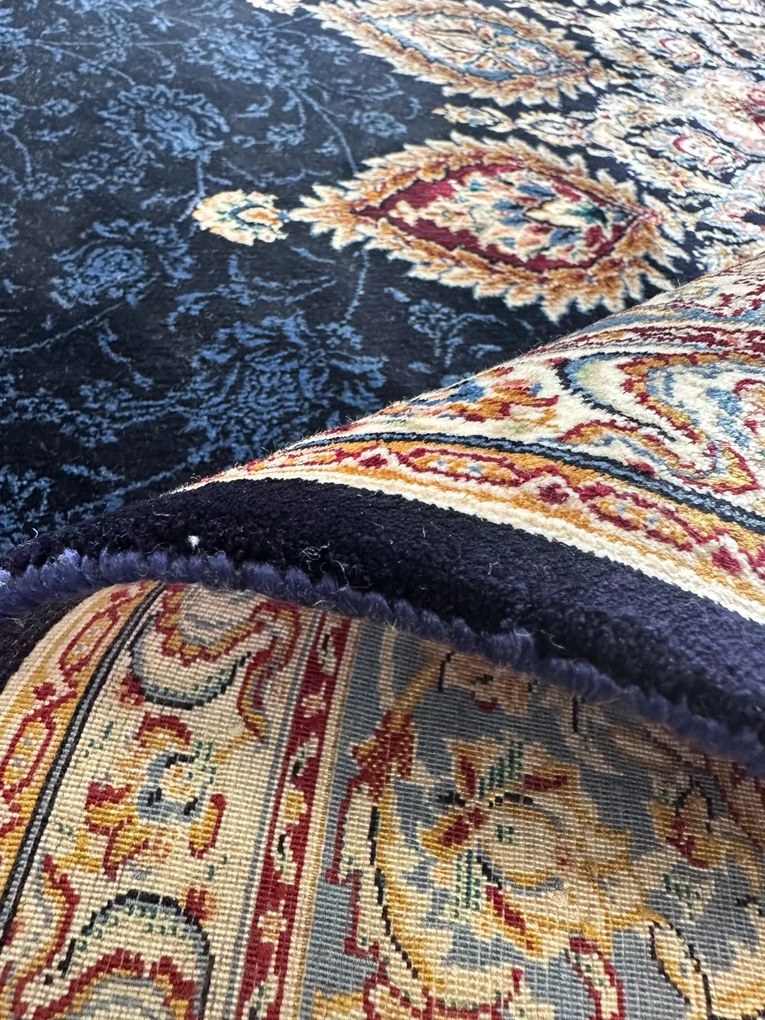 BE Koberec Sultan 1203 BLUE – modrý obdĺžnikový Rozmer: 200x300 cm