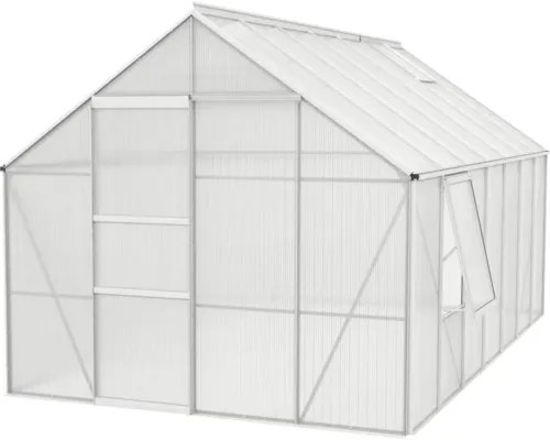 Skleník Vitavia Meridian 1 11500 polykarbonát 6 mm 257x445 cm hliník