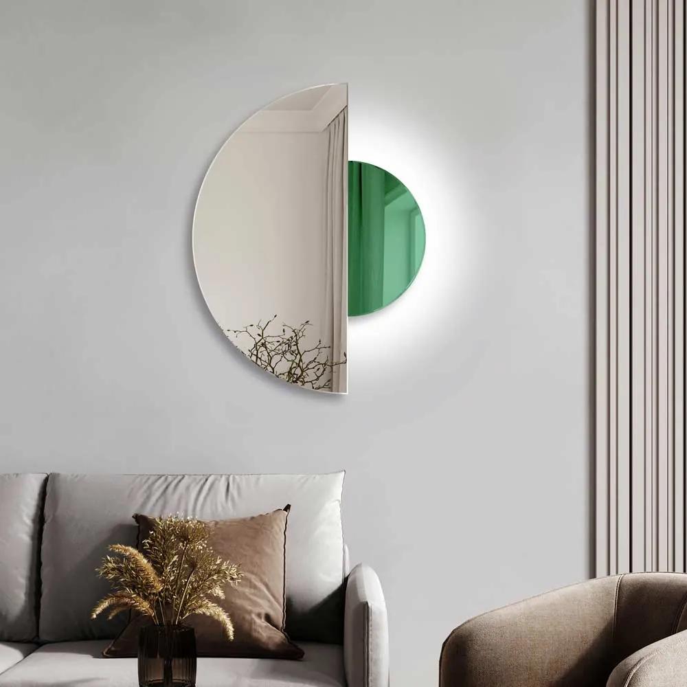 Zrkadlo Luna LED Green Rozmer: 90x67,5 cm