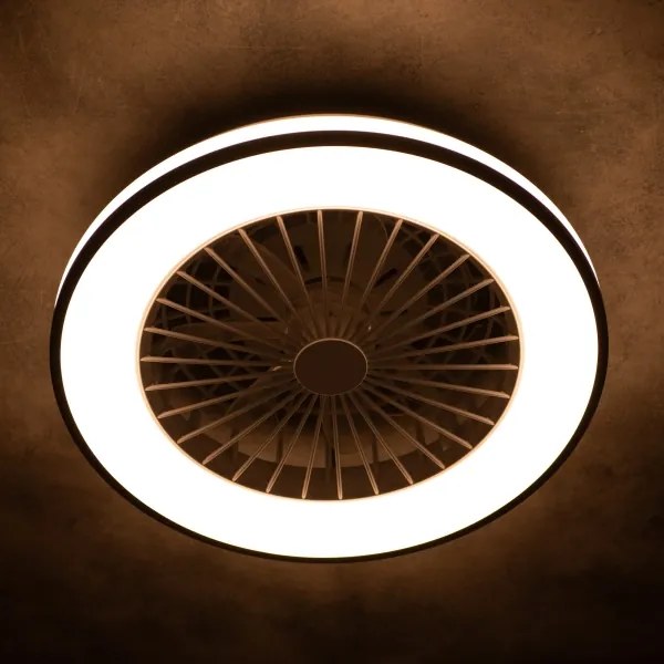 Kanlux 38033-LED Stm. svietidlo s ventilátorom PLAVE 48W/230V 3000/4000/6500K +DO