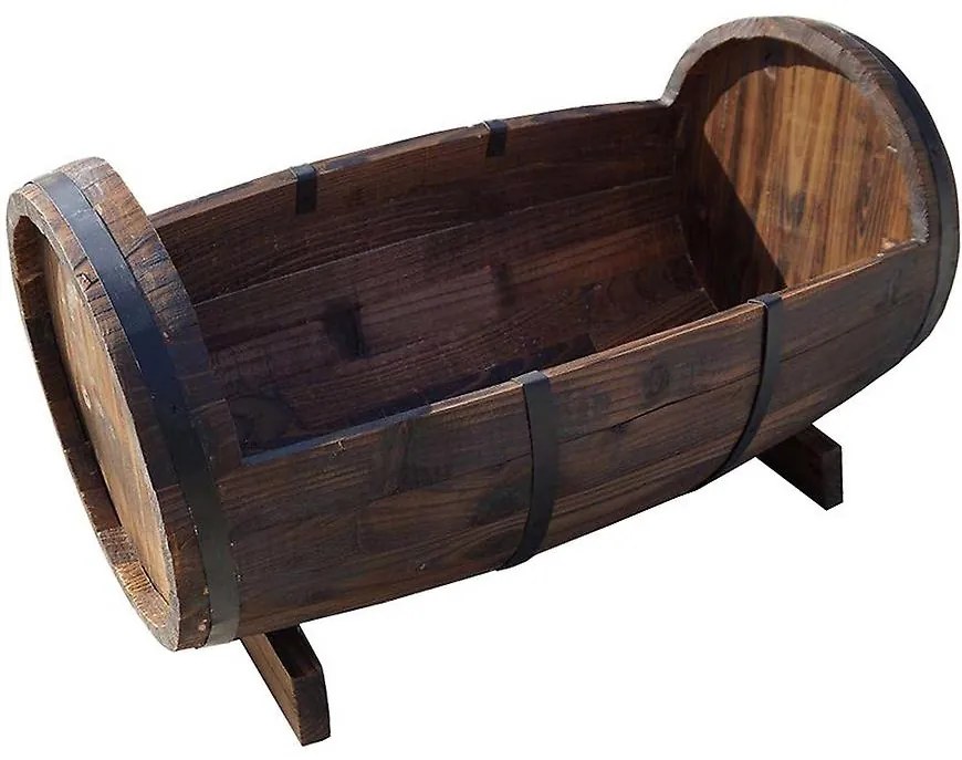 Drevený kvetináč 60x35x34 cm