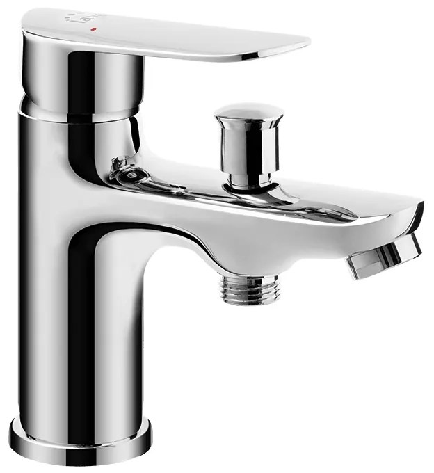 Laveo Appia, vaňová/umývadlová batéria na vaňu h -150, chrómová, LAV-BLP_01JD