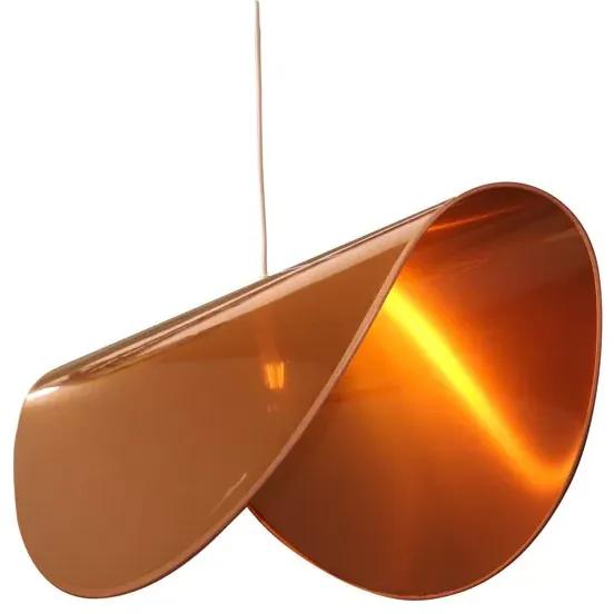 Dizajn luster do obývačky Copper Wave