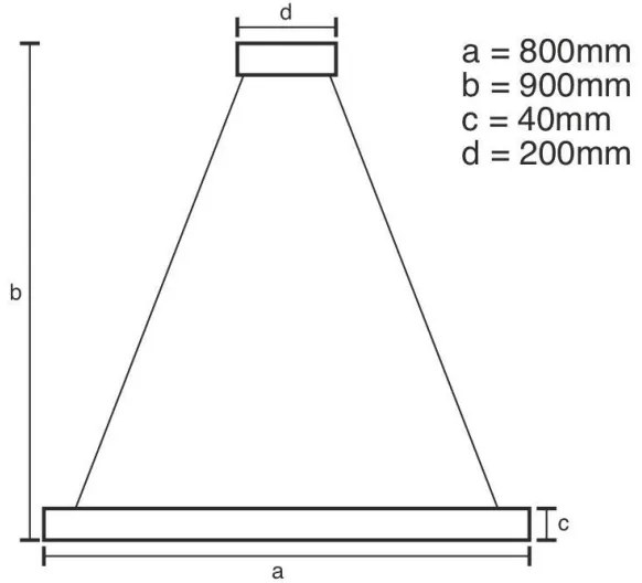 Brilagi - LED stmievateľný luster na lanku CIRCLE LED/55W/230V 3000-6500K + diaľkový ovládač