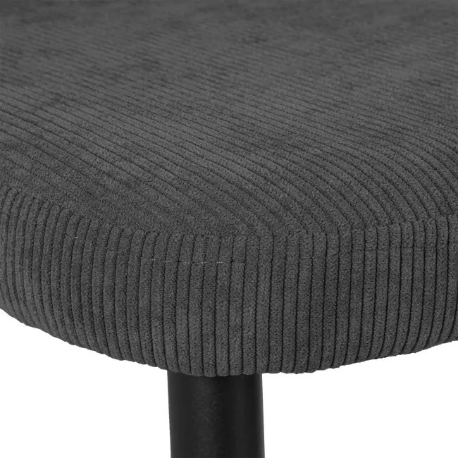 Jedálenská stolička KROSBY antracitová