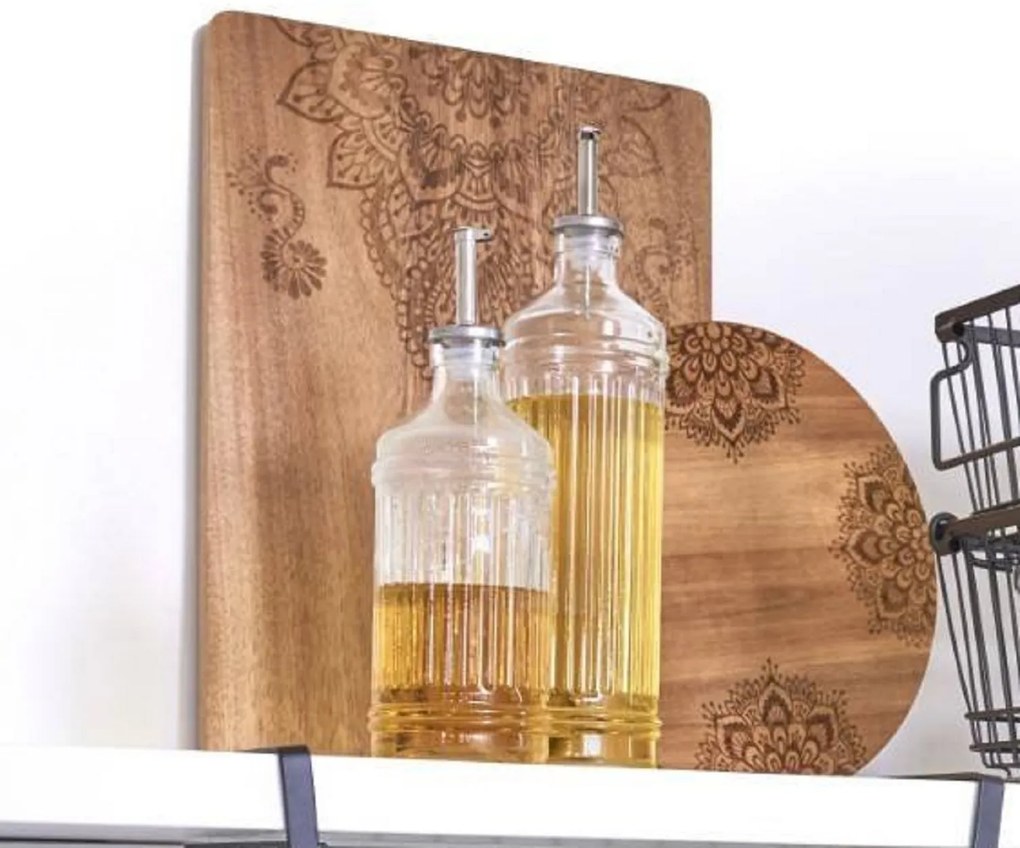 Zeller Present Láhev na olej, ocet, s nálevkou - 700ml, VROUBEK