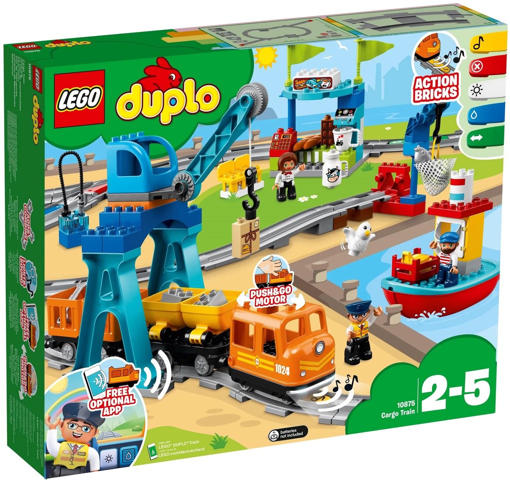 LEGO Duplo LEGO® DUPLO® 10875 Nákladný vlak 2210875