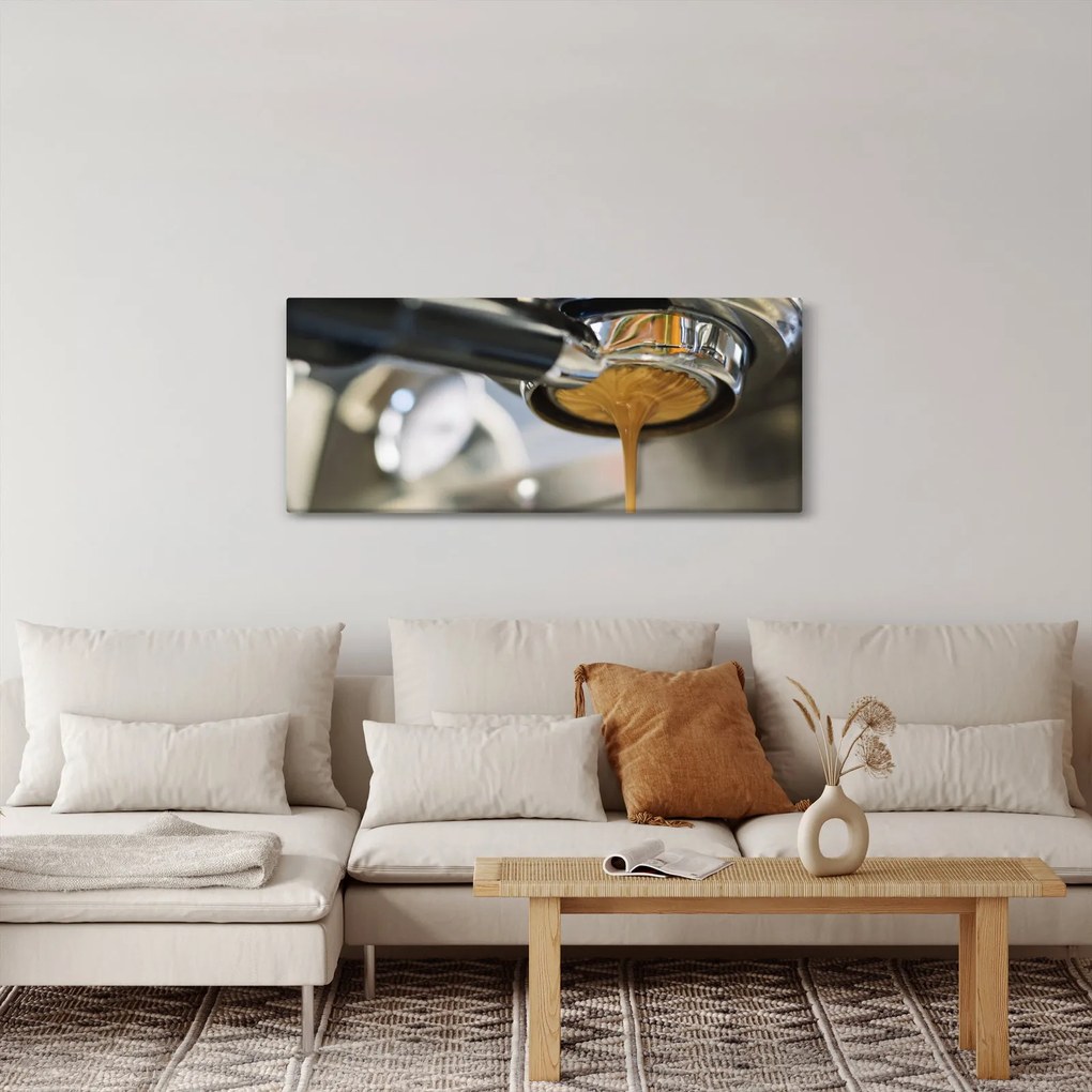 Obraz - espresso (120x50 cm)