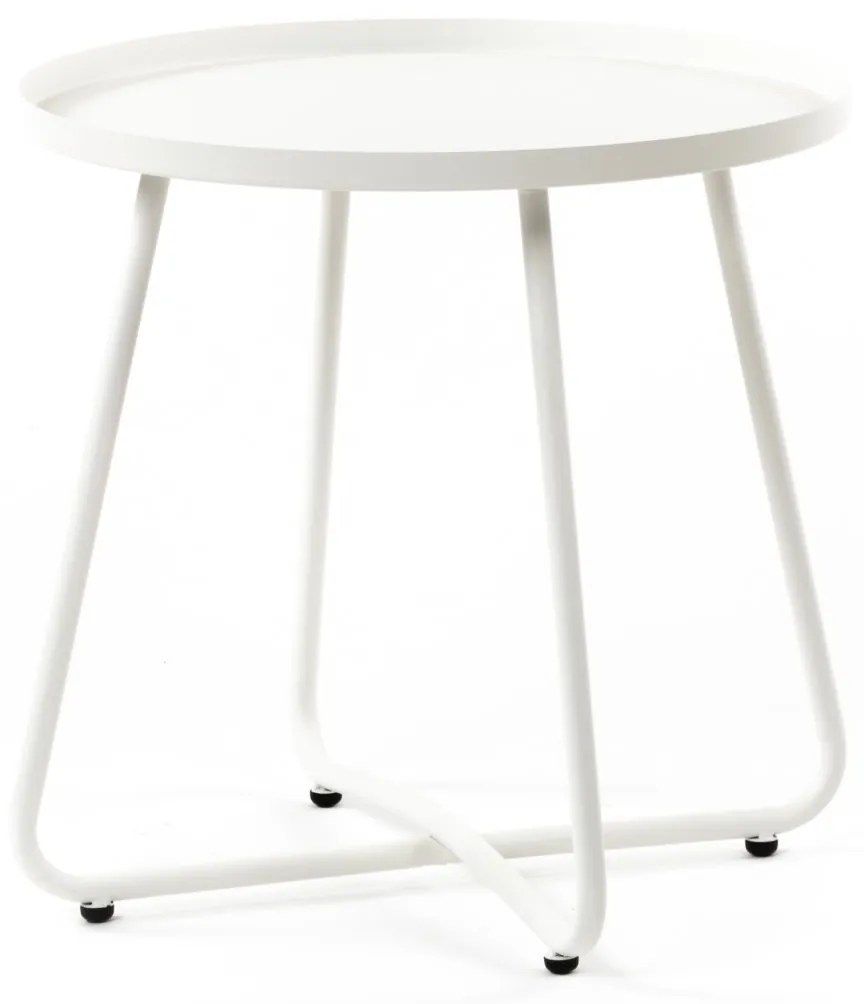 PITI WHITE PRÍRUČNÝ STOLÍK white
