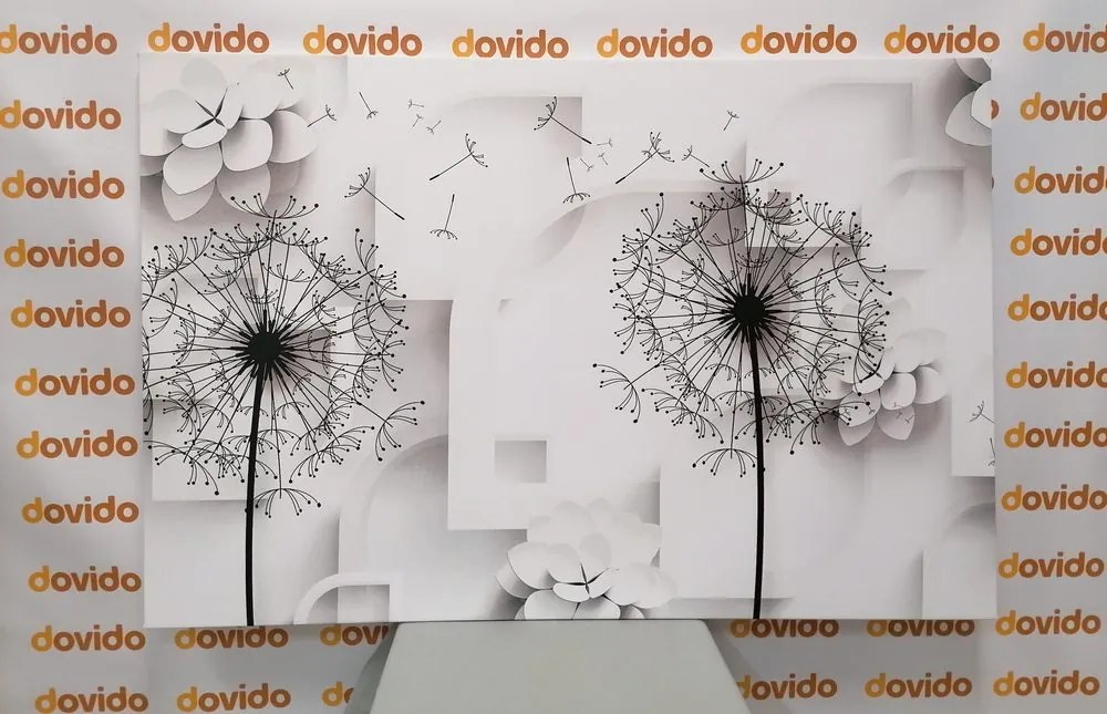 Obraz púpava v modernom prevedení