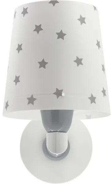 Dalber 82219B - Detské nástenné svietidlo STAR LIGHT 1xE27/60W/230V biela